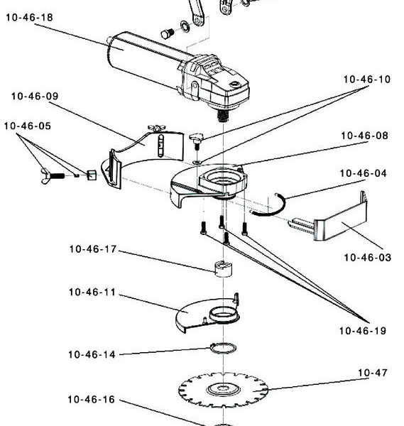 Roberts - Blade Retainer Nut for 10-46