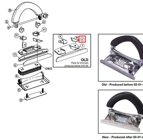 Crain - Right Blade Clamp for Old no. 245