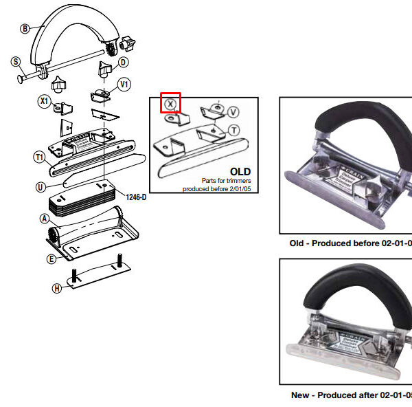 Crain - Left Blade Clamp for Old no. 245