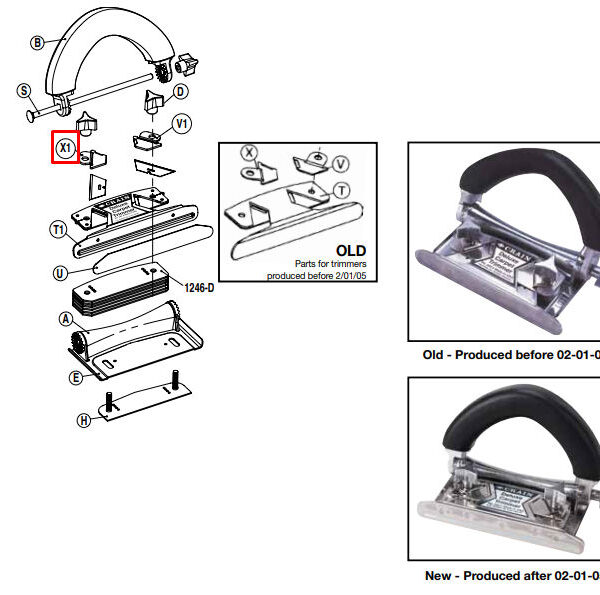 Crain - Left Blade Clamp for New no. 245