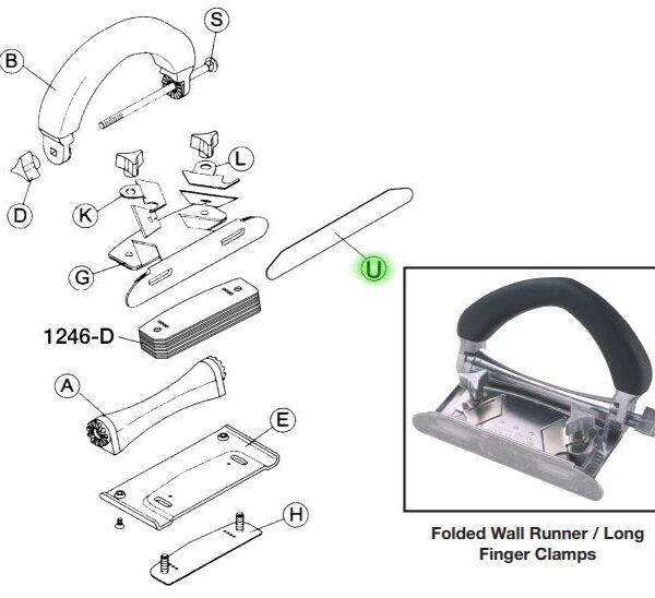 Crain - Runner Pad for No. 245 New Version
