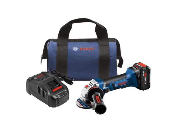 Bosch - Angle Grinder Kit with Compact Battery Core 18V 4.0A…