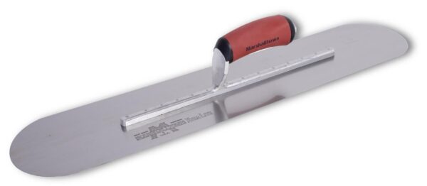 marshalltown - pool trowel high carbon steel 4" x 24" with a d…