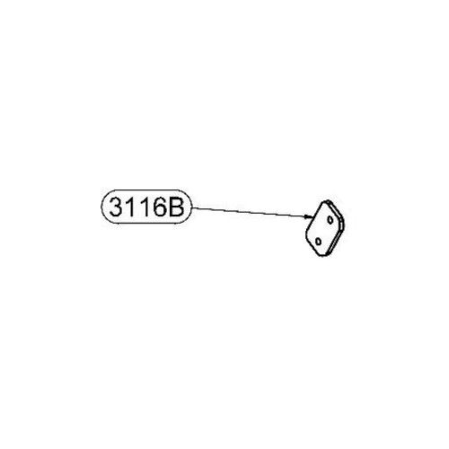 Eddy Floor Tools - Spacer for Hinge and Lock for TB3