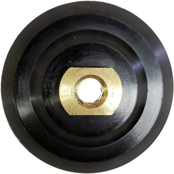 Piranha - Backer Pad with Velcro Face Rigid Body 4"