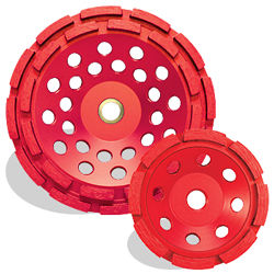 Pearl Abrasive - P2 Pro-V Concrete & Masonry Cup Wheel