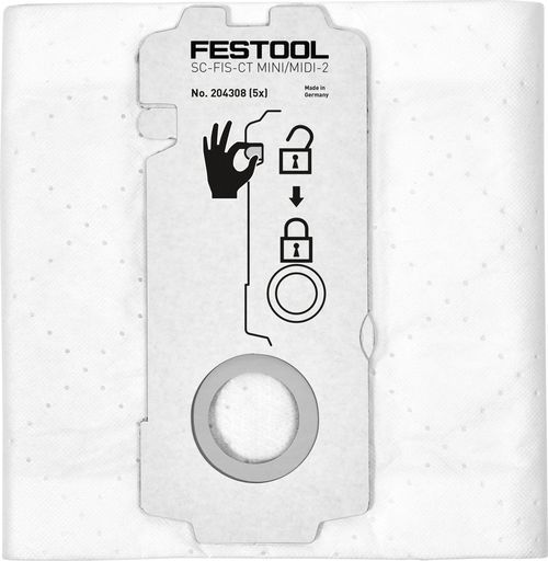 Festool - SELFCLEAN Filter Bag SC-FIS-CT MINI/MIDI-2/5/CT15