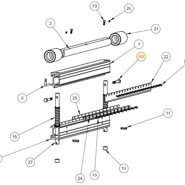 Marshalltown - Axle Bolt for 29982