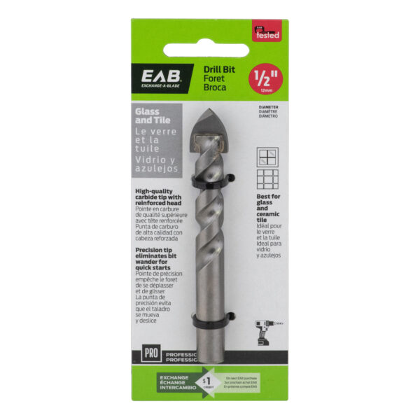 EAB - Drill Bit Glass & Tile Professional 1/2"