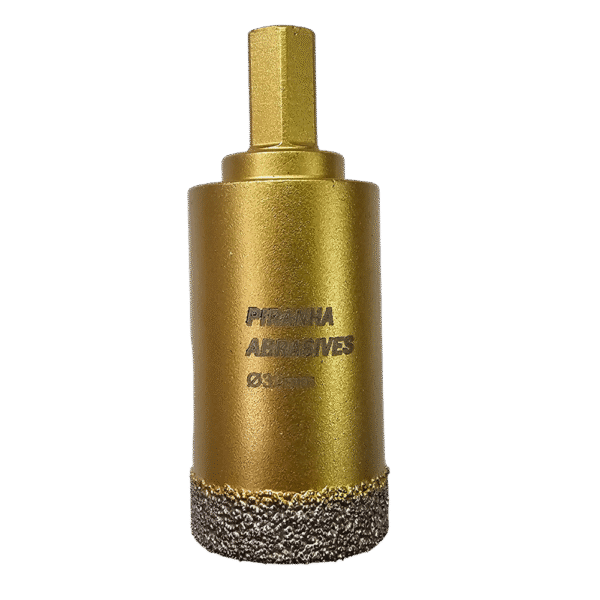 Piranha - Wet/Dry Diamond Core Bit PAVBDB HEX 4" with …