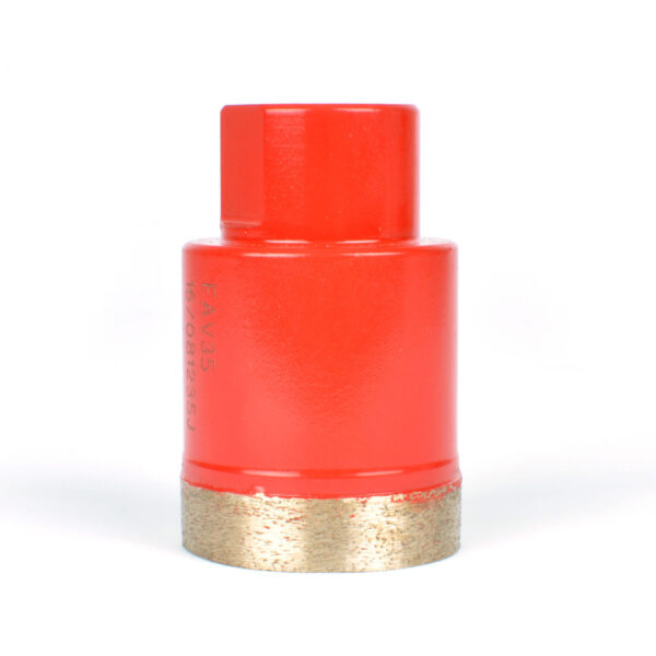 Montolit - Sinterized Wet-Only Hole Saw for Glass 1 3/8"