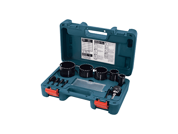 Bosch - Diamond Hole Saw (Set of 11 Pieces)