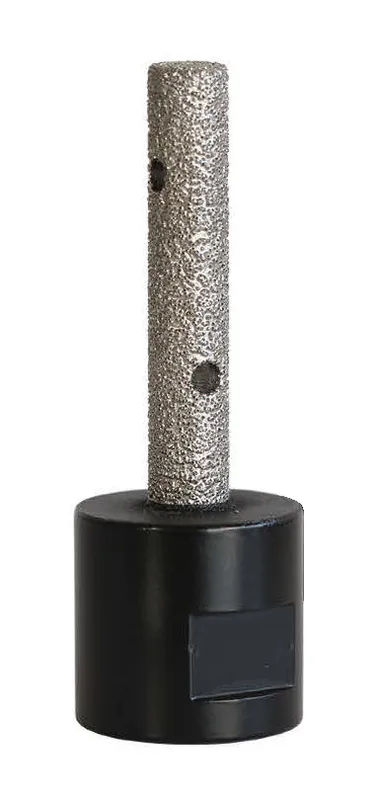 pearl abrasive - wet/dry diamond brazed finger bit 3/8'' 1 pearl abrasive - wet/dry diamond brazed finger bit 3/8''