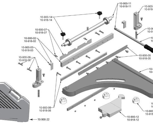 Roberts - Crankshaft With Attached Handle and Grip for 10-900