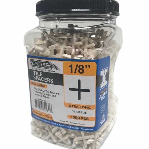 Troxell - 1/8" Long Leg Spacers (Pack of 1000)