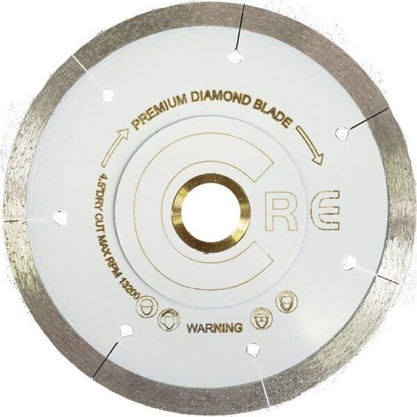 Core Abrasives - Segment Blade Pads for Glass 4.5"