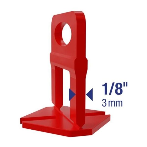 QEP - Flat Clips 1/8" for Floor and Wall Tile Leveling System (Pac…