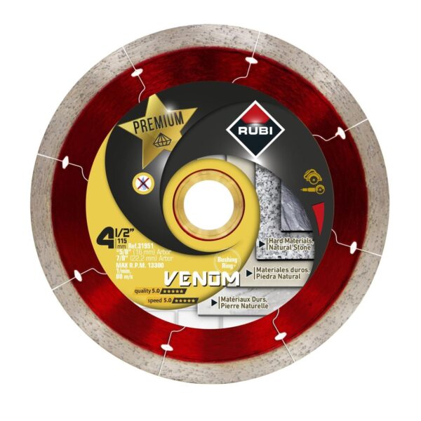 Rubi - Venom Premium Diamond Blade 4 1/2"