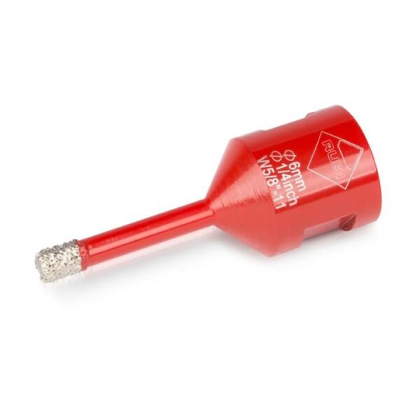 Rubi - Drill Bit Drygres (1/4" Thread 5/8" ) - 6 mm