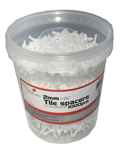 ProSolutions - Tile Spacers X shaped 2mm (1/16") - Bucket …