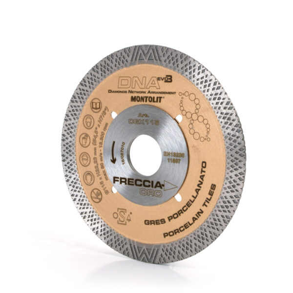 Montolit - Diamond Wet/Dry Blade Freccia Ora 4 1/2"