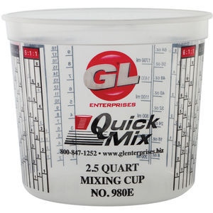 GL - Mixing Cup GLE 2.5 qt