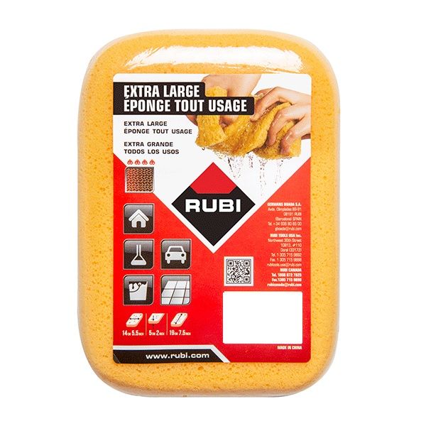 Rubi - Hidro Round Sponge 7-1/2" x 5-1/2" x 2"