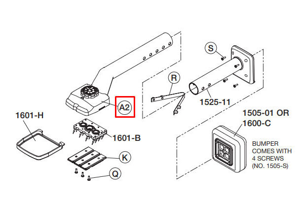 Crain - Head and Tube Assembly for no. 505