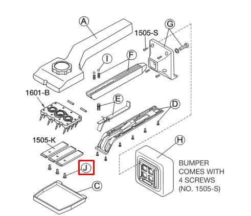 Crain - Gripper Screws for no. 612
