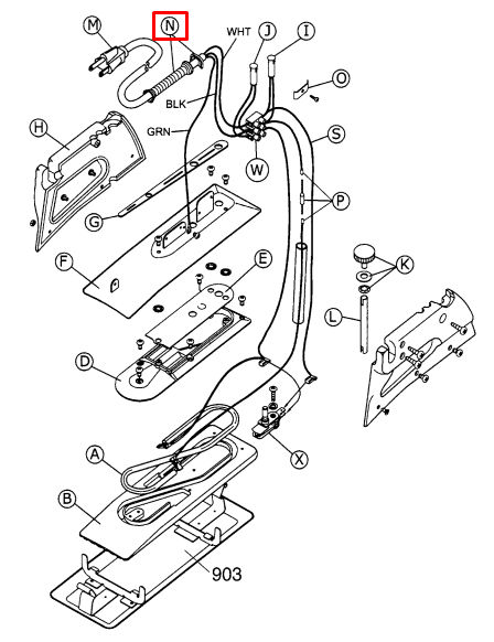 Crain - Pigtail Spring and Clip for no. 920