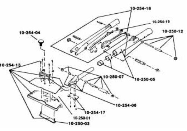Roberts - Retainer Plate and Screws for 10-254