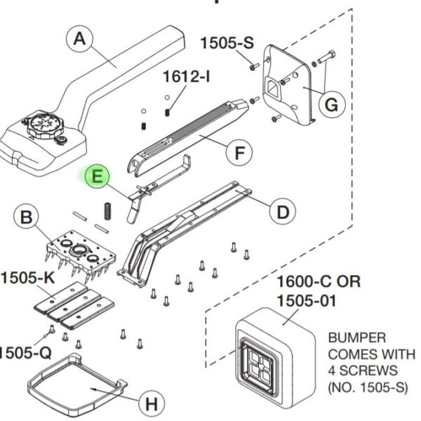 Crain - Trigger Assembly and Spring for No. 600