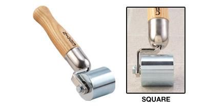 Crain - Square Edge Seam Roller - Short 6"