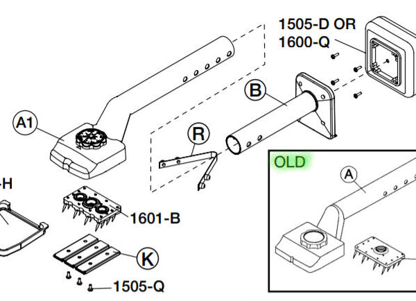Crain - Pin Plate for No. 505 Old Version