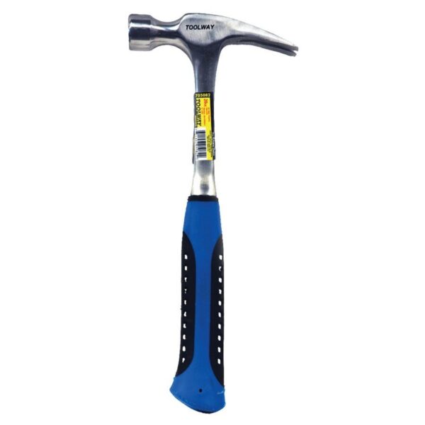Toolway - Framing Hammer 20oz All Steel Rubber Grip
