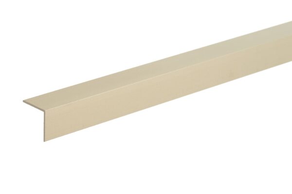 m-d pro - aluminium angle satin black 3/4" x 3/4" x 12'