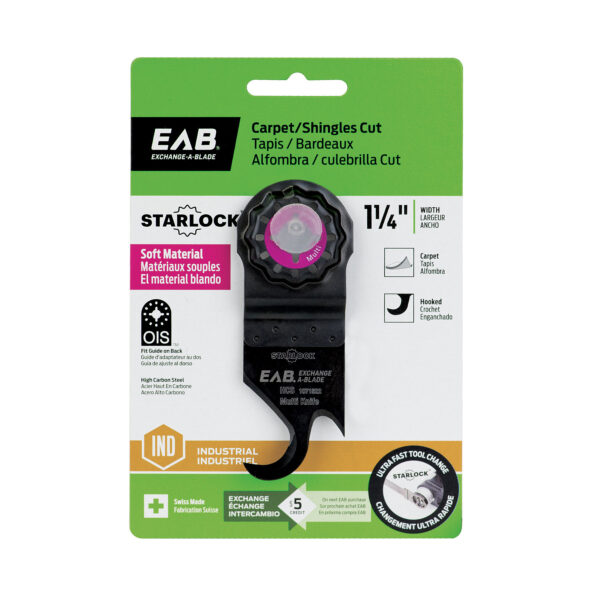 EAB - Starlock Industrial Oscillating HCS Shingle & Carpet…