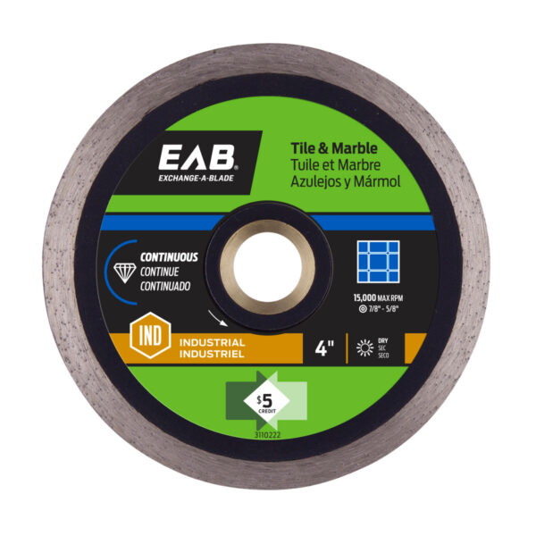 EAB - Industrial Diamond Blade Continuous Rim Cera…