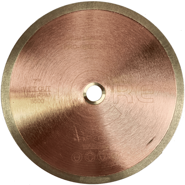 Core Abrasives - Glass Saw Blade Continuous Rim Glass HD 10"