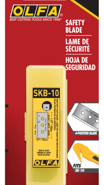 Olfa - Utility Blade 4-Position Blade for SK-10 (Pack of 10)