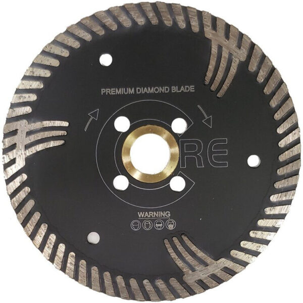 Core Abrasives - Turbo Segment Blade QHP for Granite 6"
