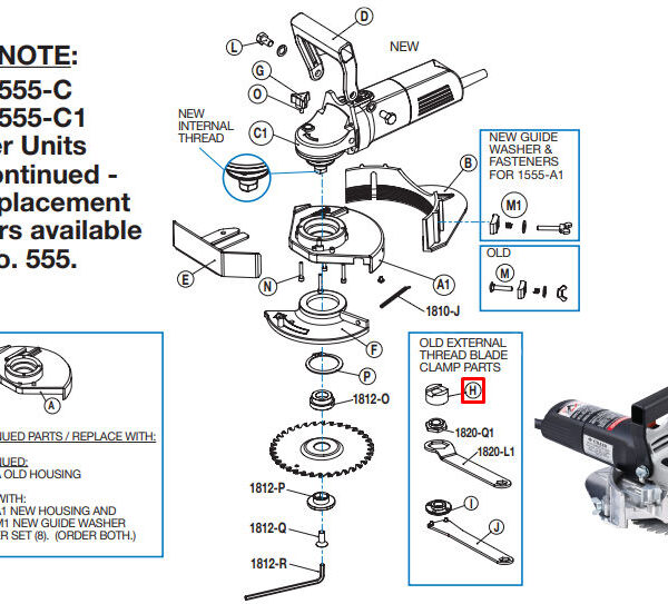 Crain - Blade Driver for no. 555