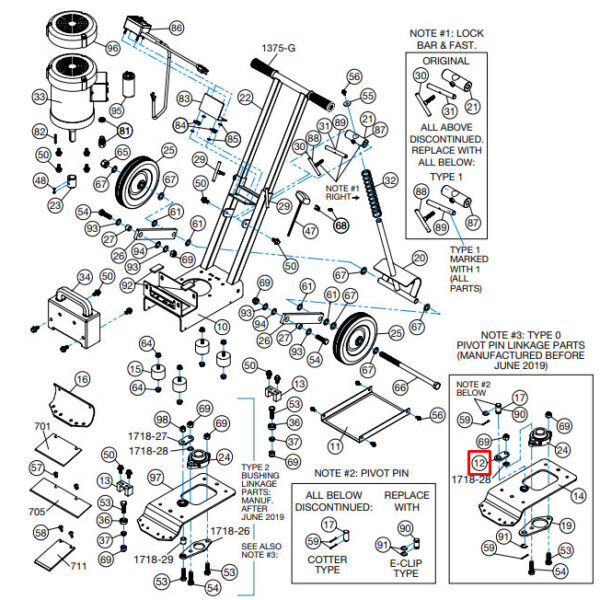 Crain - Bearing Block Connector for no. 710