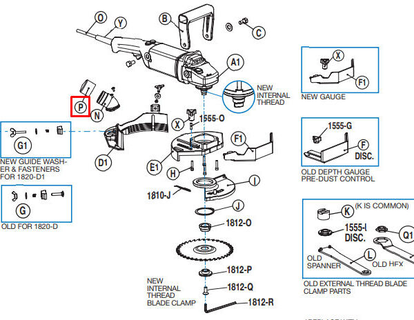 Crain - Dust Port Cap for no. 820