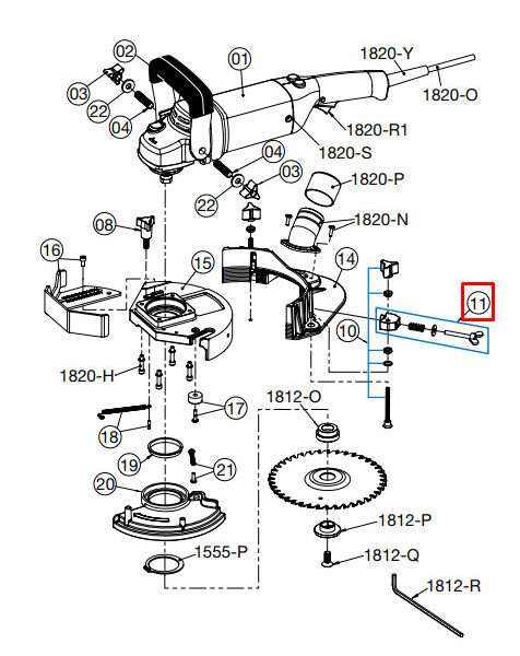 Crain - Guide Washer with Fasteners for no. 820 (Pack of 4)