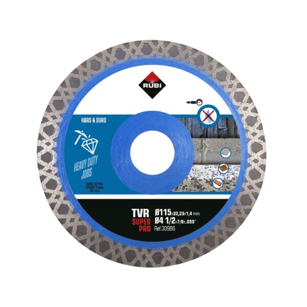 Rubi - Diamond Blade TVR 115 mm Super Pro