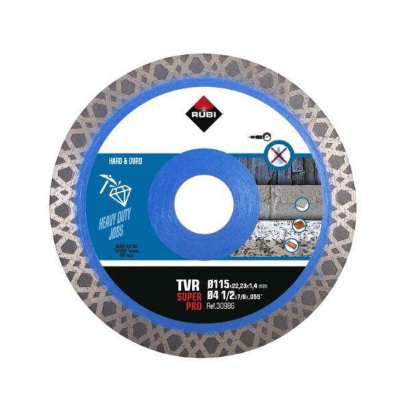 Rubi - Diamond Blade Turbo Viper TVR-125 SUPERPRO 115 mm