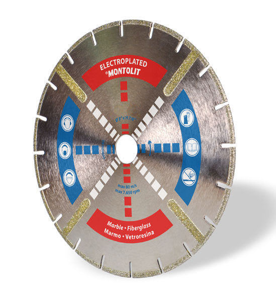 Montolit - Electroplated Diamond Wet/Dry Bl…