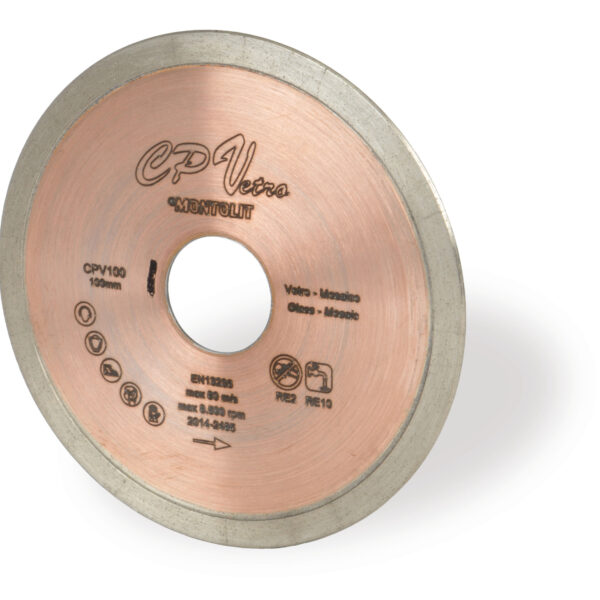 Montolit - CPV Diamond Wet-Only Blade for Glass 4"