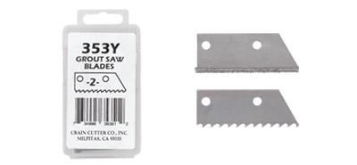 Crain - Blades for Grout Saw (Pack of 2)